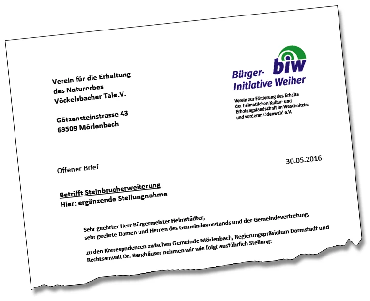 offener Brief